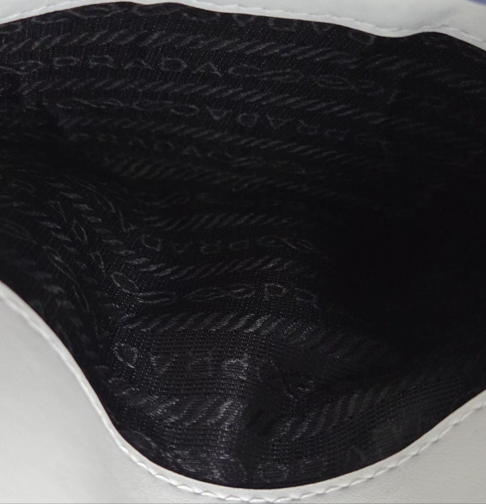 Prada Cleo Flap Leather Handbag - Picture 13 of 16